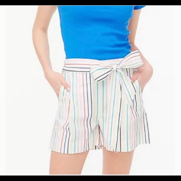 J crew bow front tie shorts - Picture 5 of 6